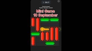 Mini Game Today 10 September How To Solve Mini Game Puzzle in Hamster Kombat (100%) SOLVED !