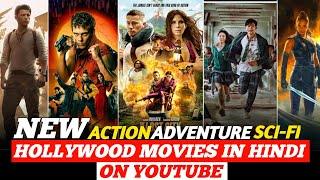 Top 10 New Sci-fi Action Hollywood Movies On YouTube In Hindi | 2024 Hollywood Movies in Hindi