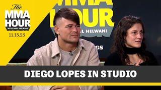 Diego Lopes Talks Signature Haircut, Bryce Mitchell, and More | The MMA Hour