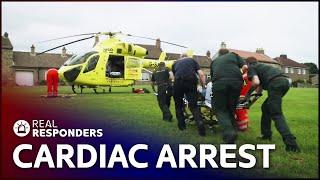 Wasp Sting Causes Patient To Go Into Cardiac Arrest | Helicopter ER | Real Responders