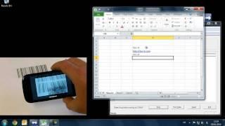 Use an Android Phone as PC Barcode Scanner