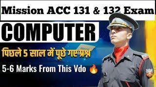 COMPUTER SCIENCE REPEATED MCQ | ACC 131 LAST MONTH PREPARATION| ARMY CADET COLLEGE