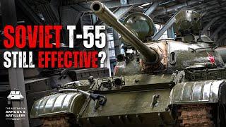 The Soviet Russian T-55 Main Battle Tank 