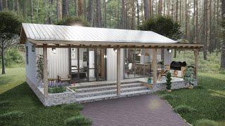 AMAZING!!! 20'x33' (6x10m) Small House Design with 3 Bedrooms | Smart & Compact Floor Plan