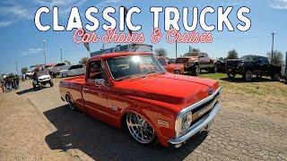 INCREDIBLE CLASSIC TRUCKS!!! Over an HOUR of JUST TRUCKS!!! Classic Car Shows, USA Car Shows.