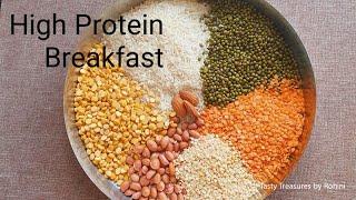 High Protein Breakfast for Weight Loss | Healthy Breakfast Recipe | Multigrain Dosa Recipe