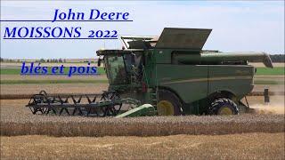 MOISSON 2022 / JOHN DEERE / S670 i /BLE /NOZAY / S780 i / ST BENOIT SUR SEINE / POIS /