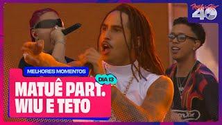 MATUÊ PART. WIU E TETO no Rock in Rio 2024 | Melhores Momentos | #RockinRioNoMultishow