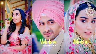 Viah Barbie Maan Latest Punjabi Songs Full Screen Status || Leshaan Sehgaal || Vk Status