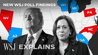 Trump, Harris Tied in Swing States Despite Trump Leading on Top Issues | WSJ