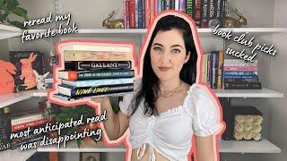 April Wrap Up  rereading my favorite book & my favorite author letting me down