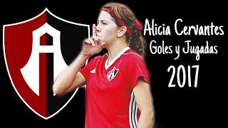 Alicia Cervantes • Goles y Jugadas • Atlas Femenil • Liga Bancomer MX Femenil • Ap2017