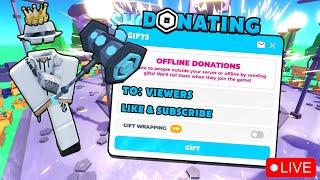  GIVING Robux to VIEWERS - TTS Donation Alerts - PLS DONATE LIVE (Robux Giveaway)