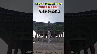 셔플댄스로 경주투어 52번째 (신라대종) 퇴직후 이 남자가 노는 법 Shuffle dance tour in Gyeongju