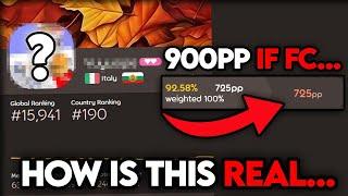 5 Digits Can Set 900pp Plays Now?? | osu!