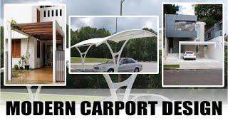 Modern Carport Design Ideas