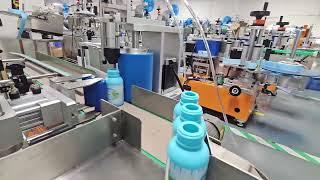 pneumatic roller wraparound labelling machine