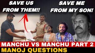 Part 2 Mohan Babu vs Manchu Manoj Latest || Manchu Vishnu || Poolachokka || Manchu Vishnu