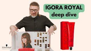 IGORA ROYAL MASTERCLASS ️ Product Knowledge | Schwarzkopf Professional USA