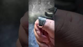 Vintage Viking Wolf Fenrir Stainless Steel Ring for Men Girls | ULiking Jewelry