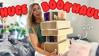 HUGE Book Haul 20+ books | Target + Amazon + Barnes & Noble