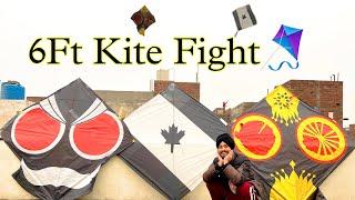 6ft Kite Fight Eh Ki Karta Mai 🪁 | Putha panga leh lea ️ | Harsh Dosnajh