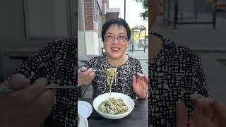 Korean Mama tries FRESH Italian pasta!