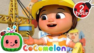 JJ's Construction Crew! | CoComelon Nursery Rhymes & Songs | Kids Learning