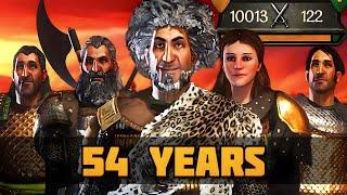 How I Beat Bannerlord with Only My Family Members in 54 Years