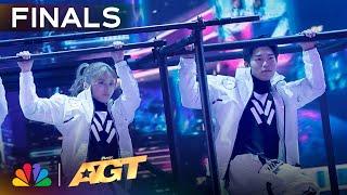 AIRFOOTWORKS Defies Gravity With Jaw-Dropping Acrobatics! | Finals | AGT 2024