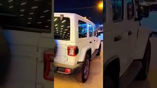 JEEP WRANGLER SAHARA V6 MODEL 2024 KM.0 WHITE COLOUR