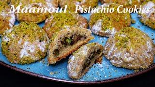 How to Make Maamoul Pistachio Cookies | Modern low sugar Recipe