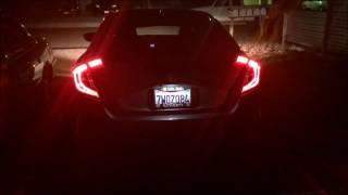 Blinking Brake Lights/ 2017 Honda Civic Hatchback