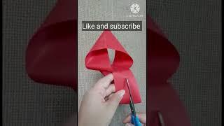 Paper cutting trick  #shorts #papercutting