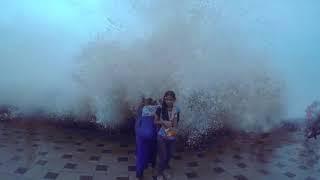 Mumbai High Tide August 2017  Worli Sea Face | Mumbai rain August 2017 |