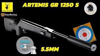 Artemis GR 1250 S in 5.5mm shooting JSB Exact Jumbo PB free 11.75gn pellets @ 25 yards