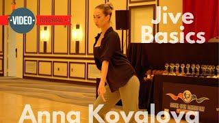 Anna Kovalova | How to dance jive basics | Latin dance tutorial