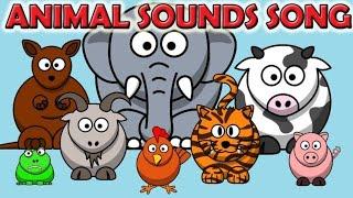 #Animal Sounds Song - Nursery Rhymes - English Rhymes - English Learning