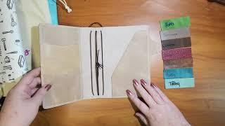 Chic Sparrow | Ugly Leather Journals B6 slim unboxings and crafty chat! #B6slim #chicsparrow