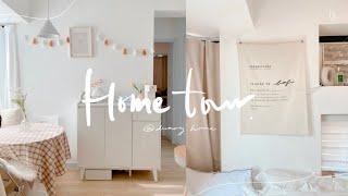 HOME TOUR  開箱韓系cafe奶油風300尺小窩居 頻道改名了？十萬訂閱獎牌Get！ BabyShadow