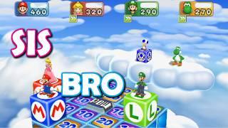 Mario Party 9 - High Rollers! (Brother vs Sister)