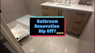 Bathroom Renovation Scam: Homeowner Invoiced $18,000 for Non-Compliant Waterproofing Work