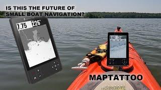 Is this the future of kayak Navigation? Maptattoo