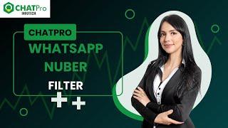  ChatPro WhatsApp Marketing Tool #7: WhatsApp Number Filter!