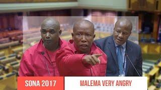 WATCH Malema Very Angry “What was Jackson’s point?”