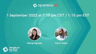 OpenExO Live with Giang Nguyen