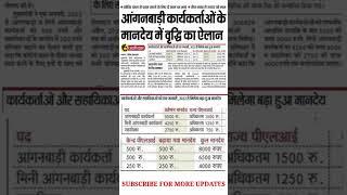 आंगनबाड़ी आज 17जनवरी 2023के प्रमुख मानदेय समाचार | Anganwadi Salary Latest News Today #icds