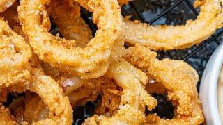 Homemade Crispy Squid Rings