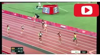 Allyson Felix 400m Semi Final