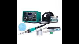 Digital Soldering Station, 75W Equivalent with Precision Heat Control (392°F to 896°F).